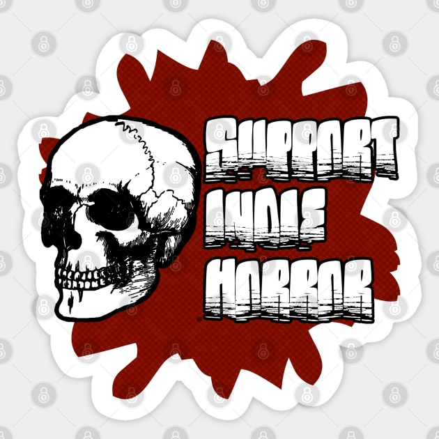 Support Indie Horror Sticker by ModernPop